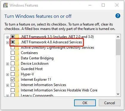 Proses Instalasi .NET Framework 4.8 Langkah-langkah instalasi net framework 4.8 di windows