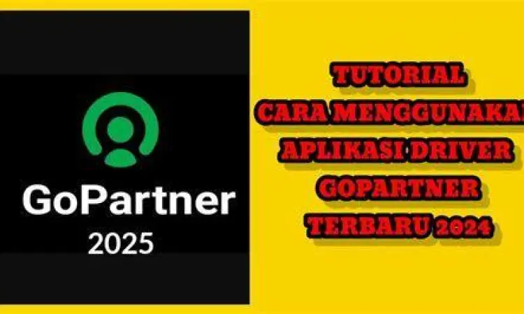 Aplikasi GoPartner Driver Gojek