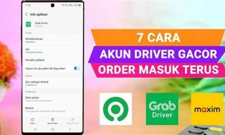 Tips akun gacor aplikasi driver Gojek