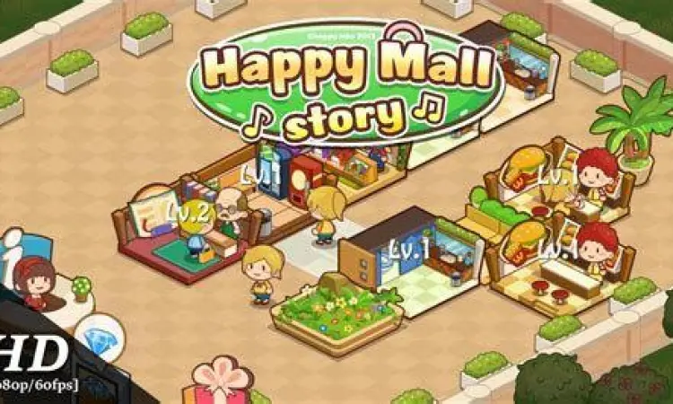 Mekanisme permainan Happy Mall Story yang interaktif